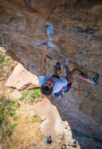 Simon B Sending Extension of choptop, Legacy 5.14b on white wall