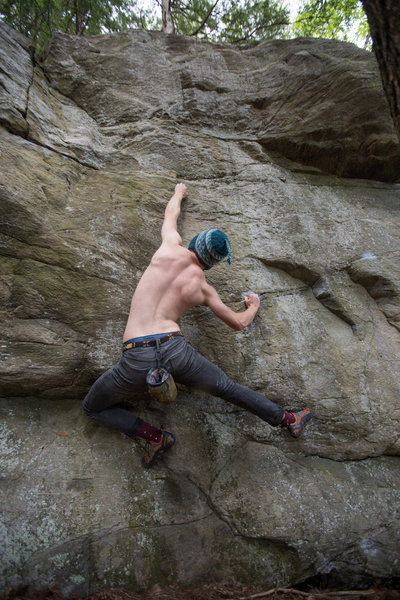 Noah Kane with the alternative (non-jump) way of starting 'Jump Start'