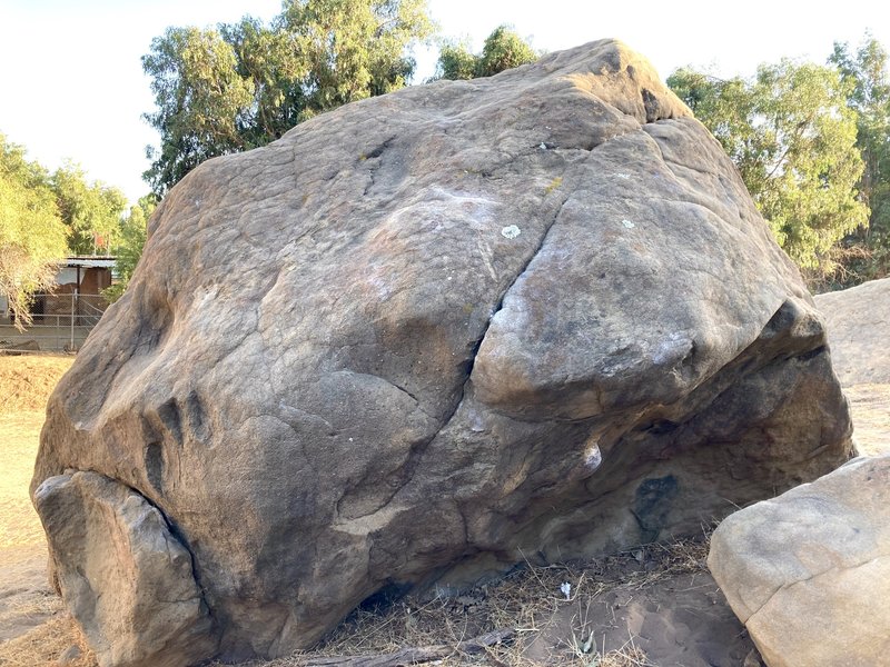Bouldering in Boulder Next to Turlock, Los Angeles Basin