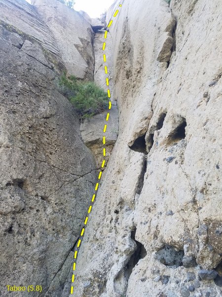 Clark Canyon - Area 13 - Right Recess - Taboo (5.8)
