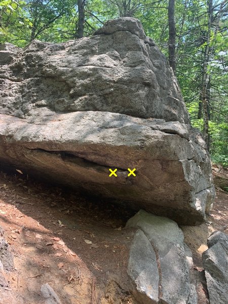 Start of "Spiritual Traverse"