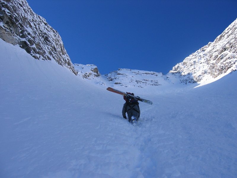 dec 18, 2005 mason cassidy slogging up the skillet on a frigid day in the tetons with myself, ward blanch and greg von doersten - they summited - i did not maybe 300 or 400 feet from the summit for fear i was freezing my feet. epic day with friends