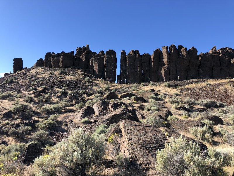 Rock Climb The Feathers Traverse, Frenchman Coulee (Vantage)
