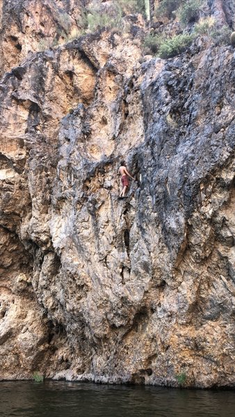 Jon at the current high point