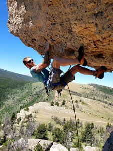 Getting ready to pull over the bulge on the send. Photo posted w permission taken by Jason Sloane.