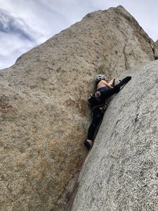 Its a small but very solid crack.