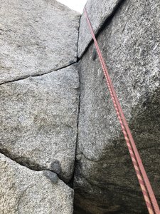 Upper portion of the dihedral.