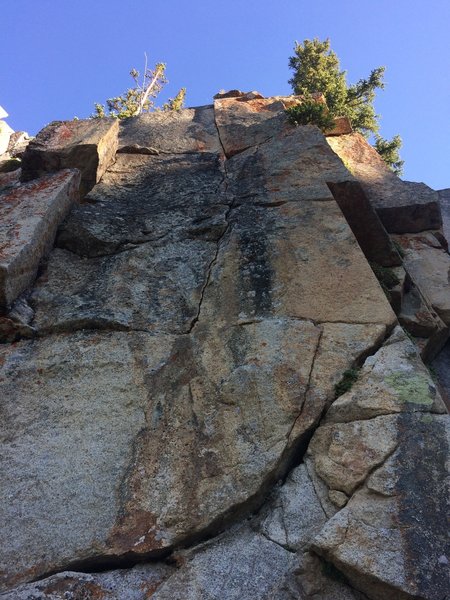 Gear is small small at the bottom and becomes more comfortable halfway up.