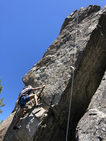 Short, but fun climbing on great rock