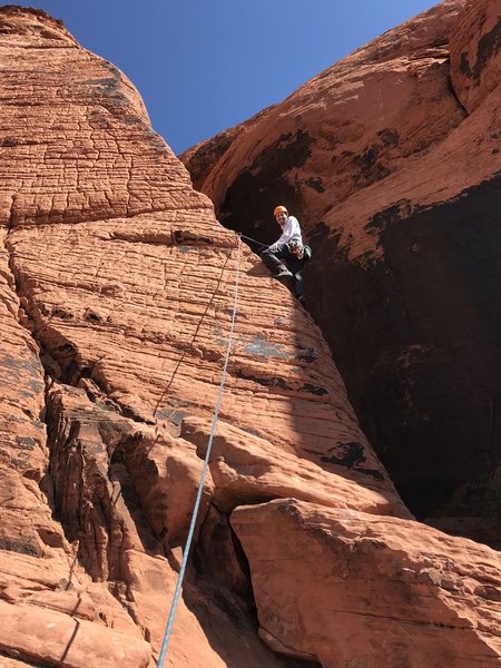 Leading the prow