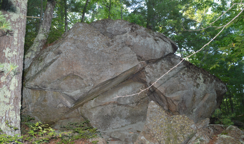 Some potential lines - all with rocky landings.