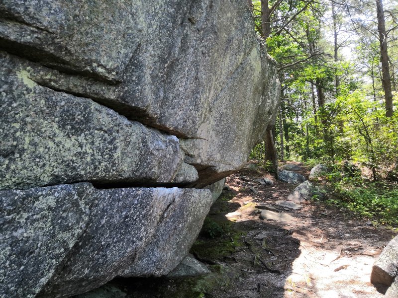 Left side looking right of Decepticon Boulder