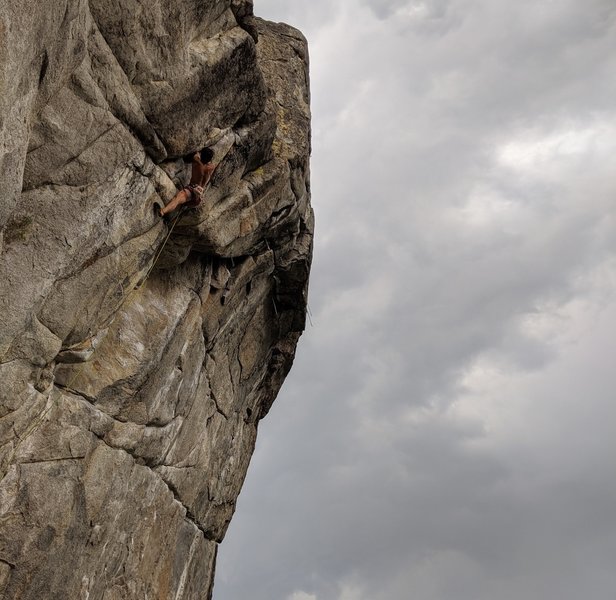 Rock Climb Slim Pickens (aka Pot Licker), Lake Tahoe
