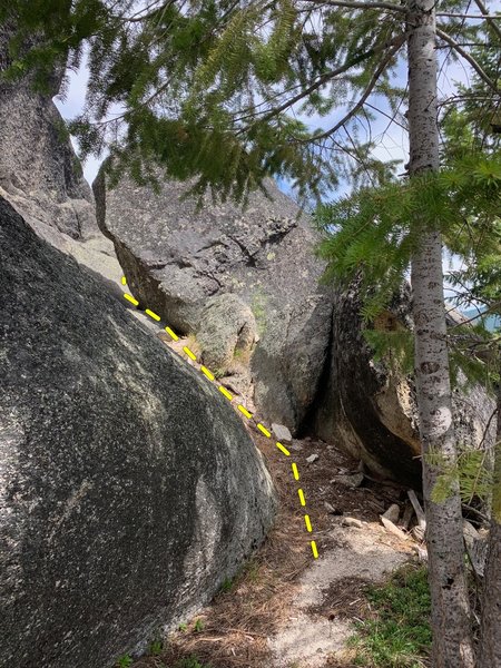 Approach to echo slab