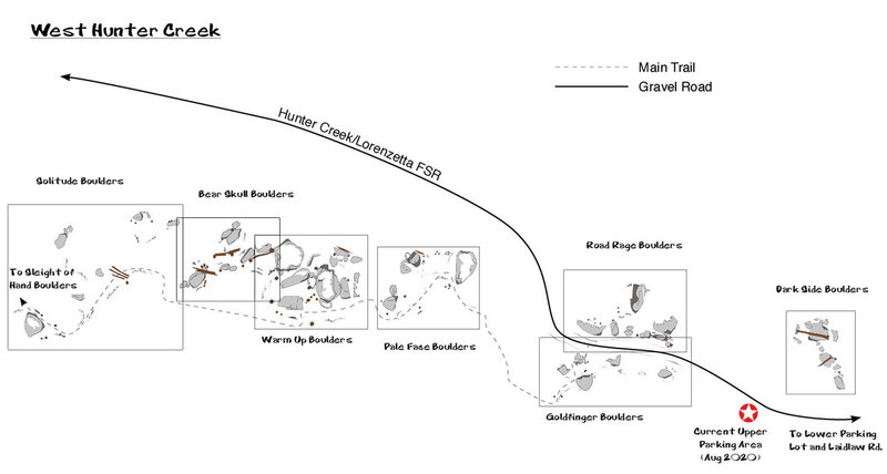 Overall Topo - Western Hunter Creek