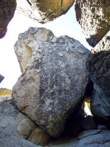 Another view of Queen of Patina (V2), Holcomb Valley