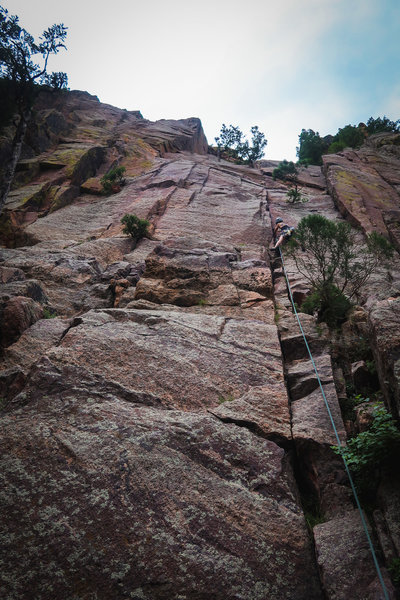 After the scrambly start, taking off on Mesca-Line.