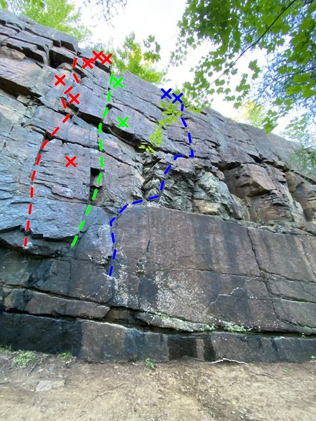 I am not a Toy! (5.10) shown in red, Bullseye (5.8) shown in green, Tour Guide Barbie (5.7) shown in blue.