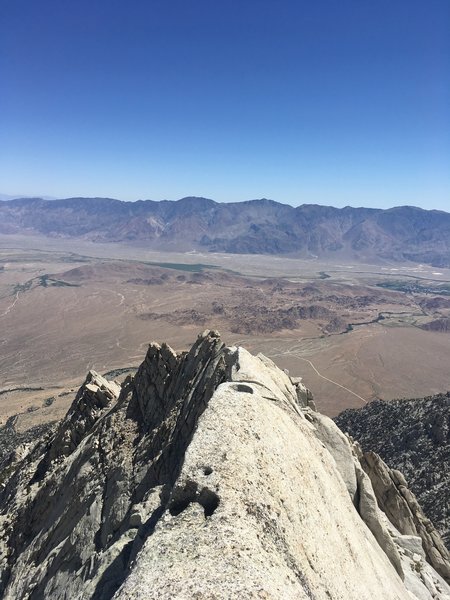 Up there.