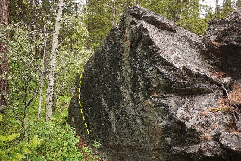 Tinted Glass Boulder