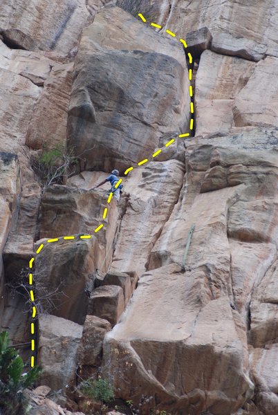 Now to next ledge
