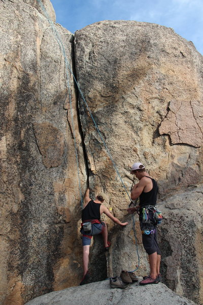 At the start of Short Stack. Anchor location visible.