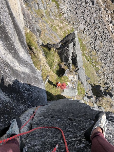 Wishing it were a longer climb.