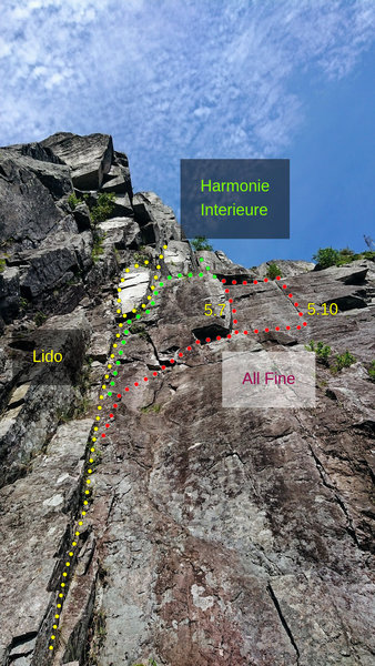 Rock Climb Harmonie intérieure, Quebec