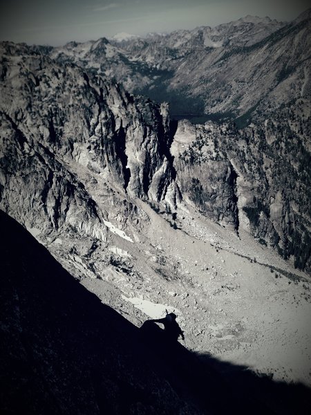 Somewhere on Backbone Ridge.