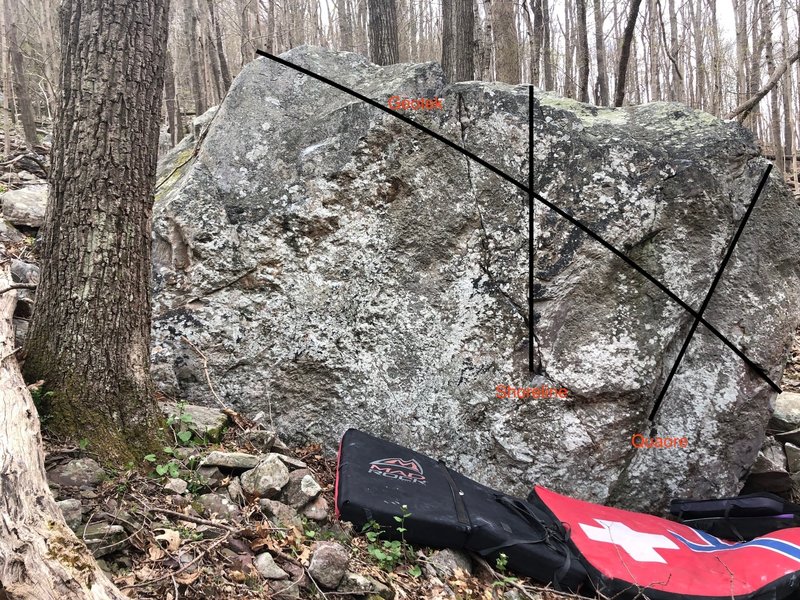 Traverses at Mill Creek always imply the top holds to be off!