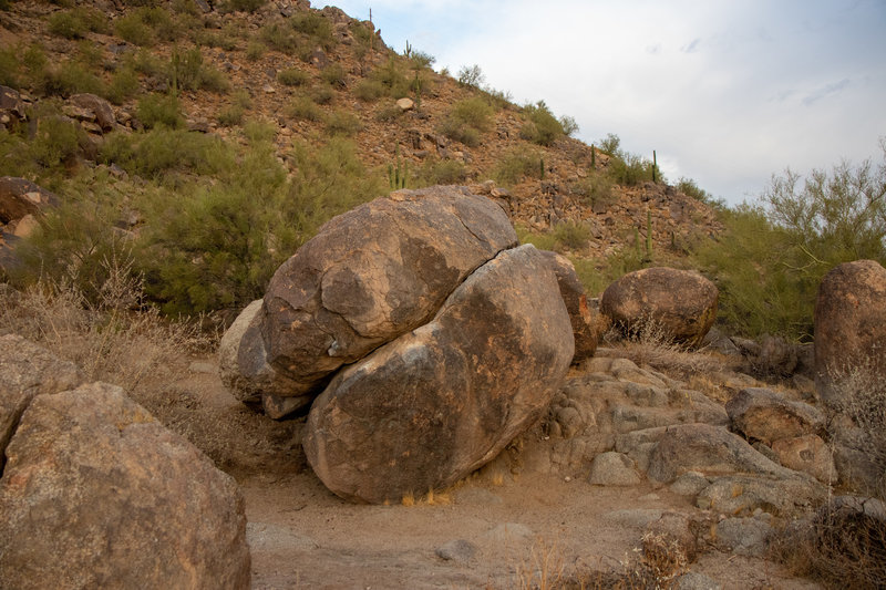 Photo of Alka Smelser Boulder facing North West