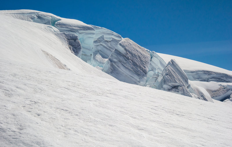The lower Easton Glacier