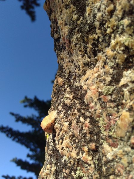 Although sharp at times the rock is solid, Keller Peak