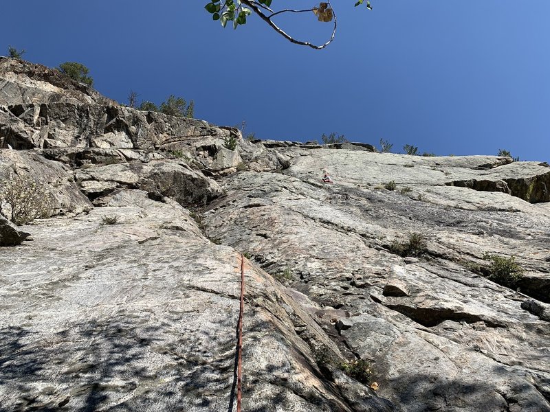 Rock Climb Zig Zag, 10 Mile Canyon