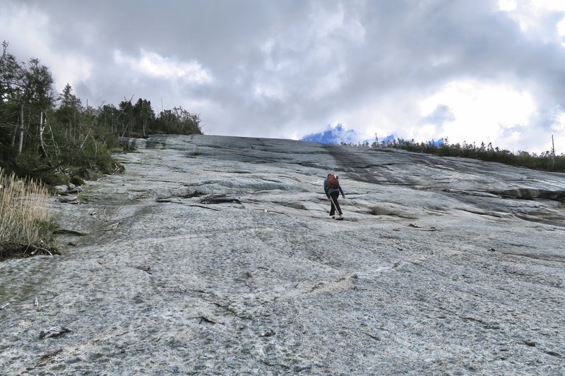 2011 slide shortly after exiting the Trap Dike.