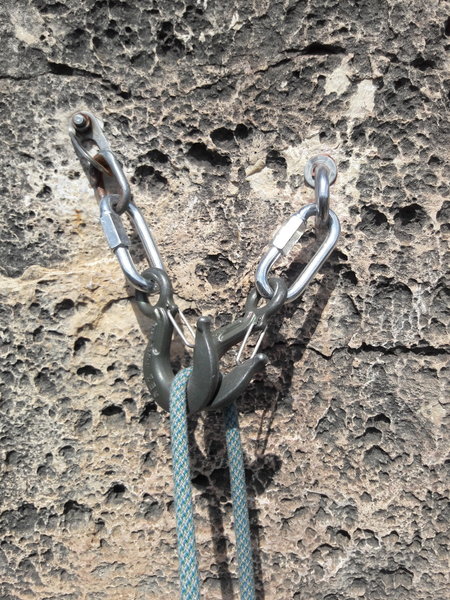 Anchor hooks provided by ASCA. Donate today at www.safeclimbing.org.