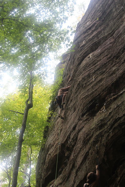 Greg leading this fun 10a