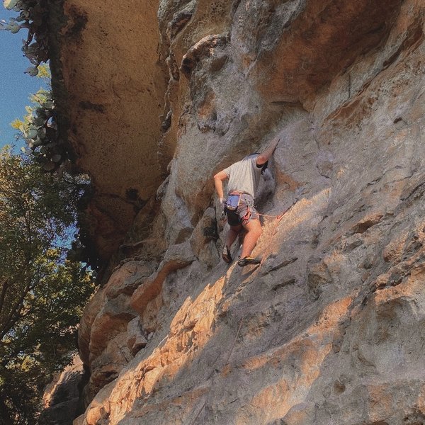 Clipping on the second bolt