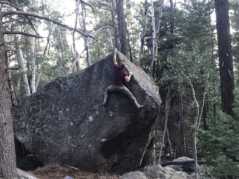 Taking the left exit on Gash