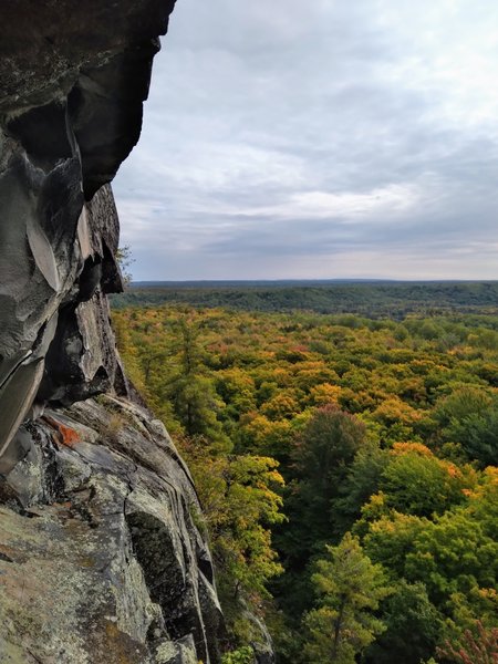 The view before you pull the last roof.