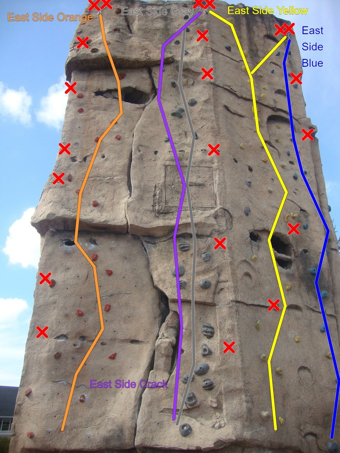 East side routes on the Kenticle.