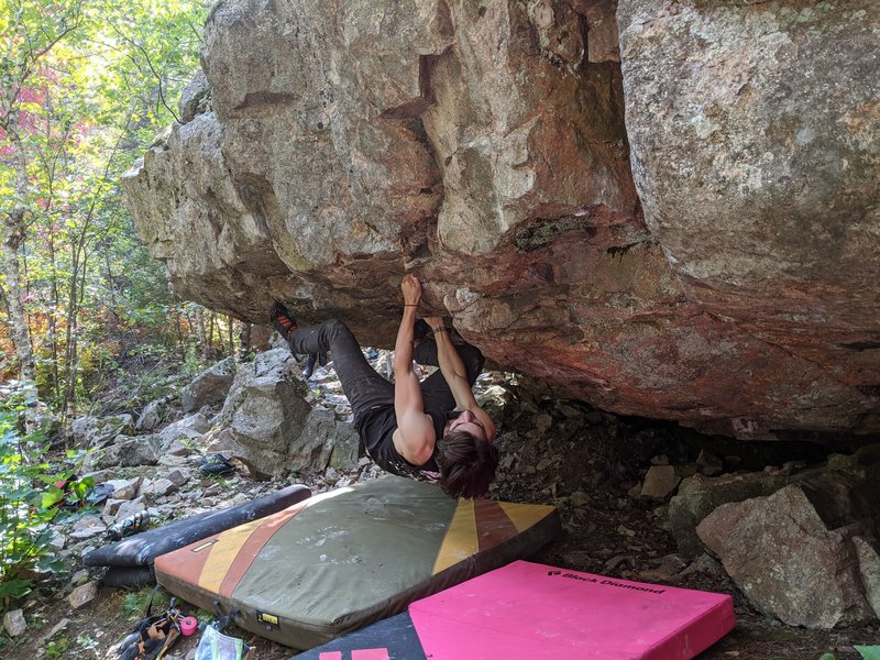 Sage P. on the start holds of The Other Side of Paradise