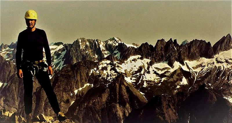 Triumph summit after NE Ridge 2000