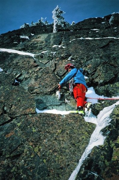 Don Preiss winter ascent south face toof 1991
