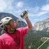 Stay hydrated kids. Hot august ascent with Josh Linker