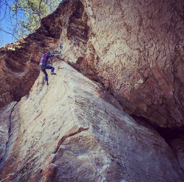 Finishing up a classic route!