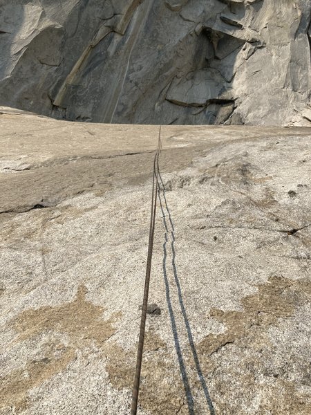 Looking up the slab route.
