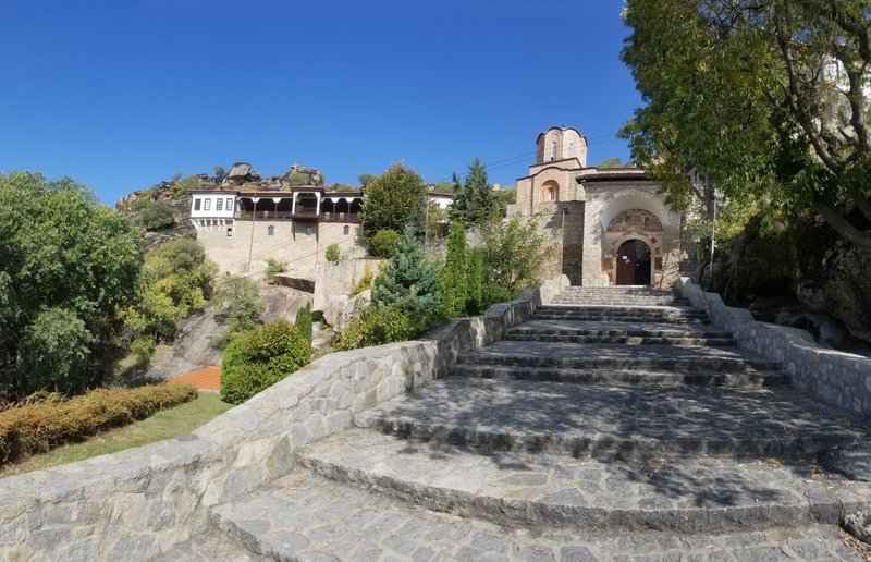 Be sure to check out the monastery in Prilep that is located on the hillside amongst the many boulder problems.
