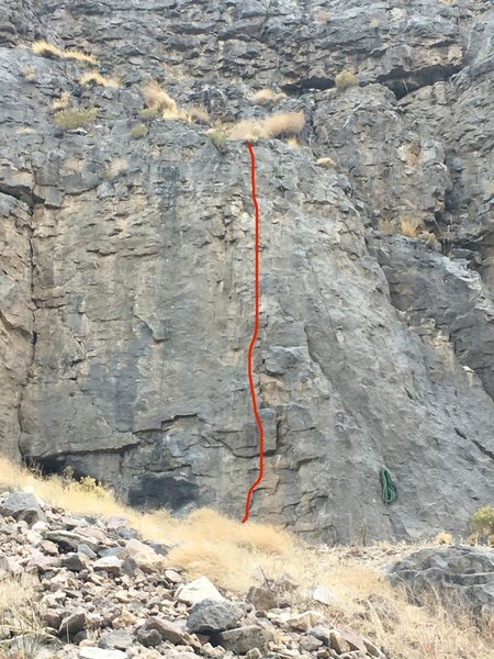 Route line of "Short Window"