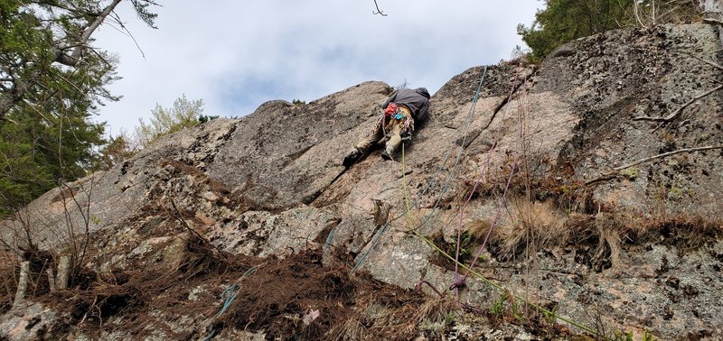 DALTON on the FA of Sandy Crack